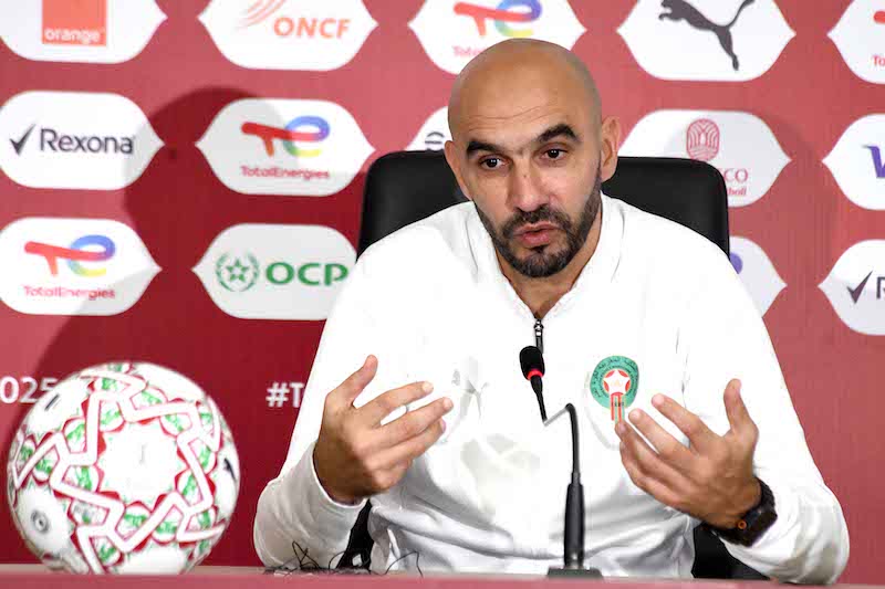الركراكي: مباراة قوية تنتظرنا أمام الكاميرون .. وإيغامان جاهز للمشاركة