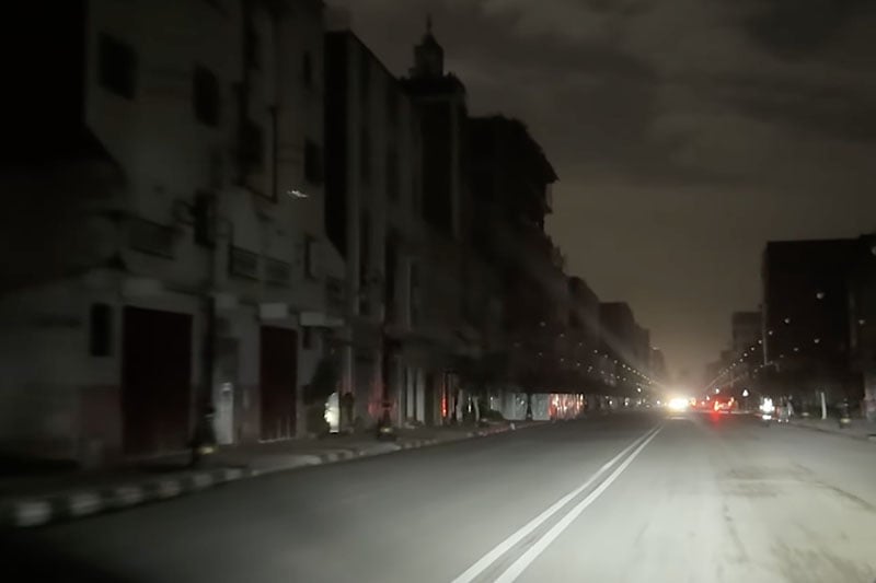 انقطاع الكهرباء بالقصر الكبير