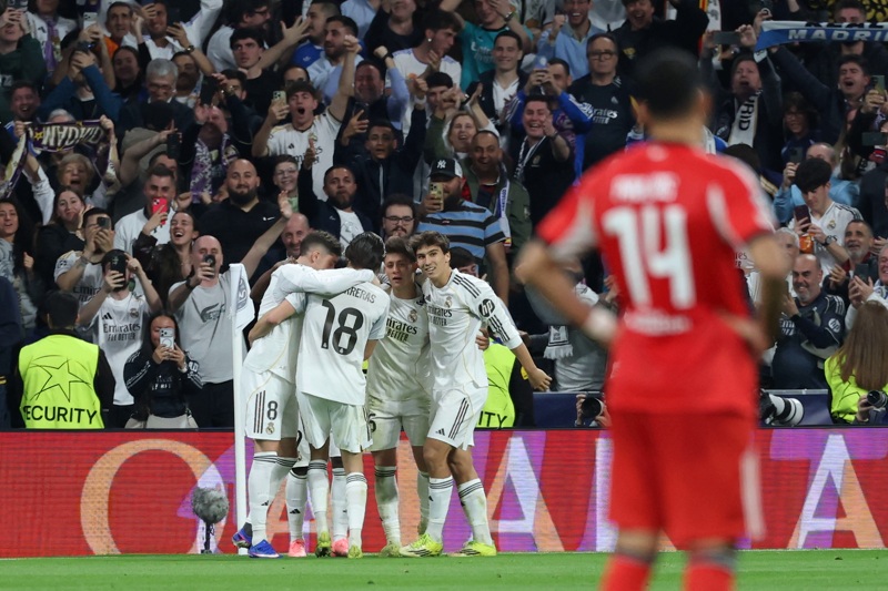 الريال يتأهل في دوري أبطال أوروبا