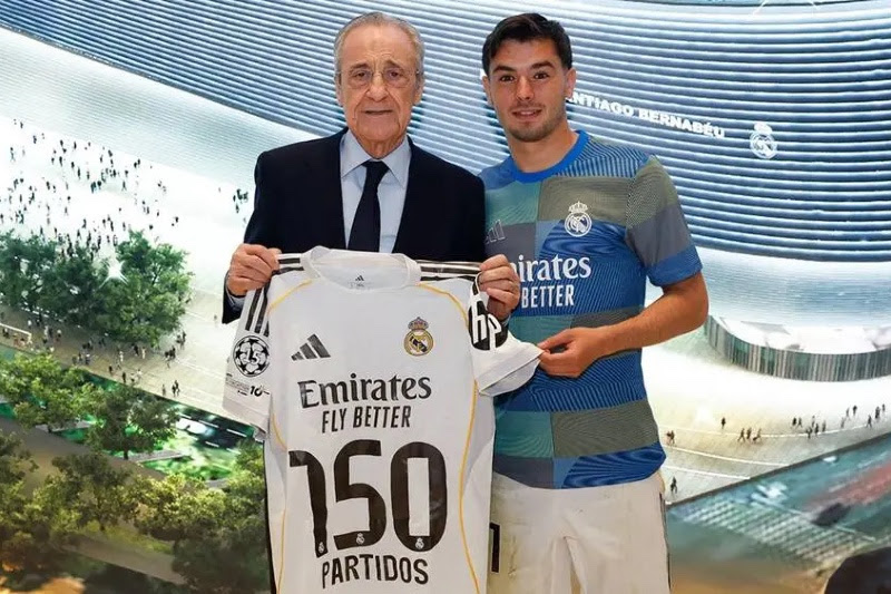دياز يبلغ المباراة 150 مع ريال مدريد