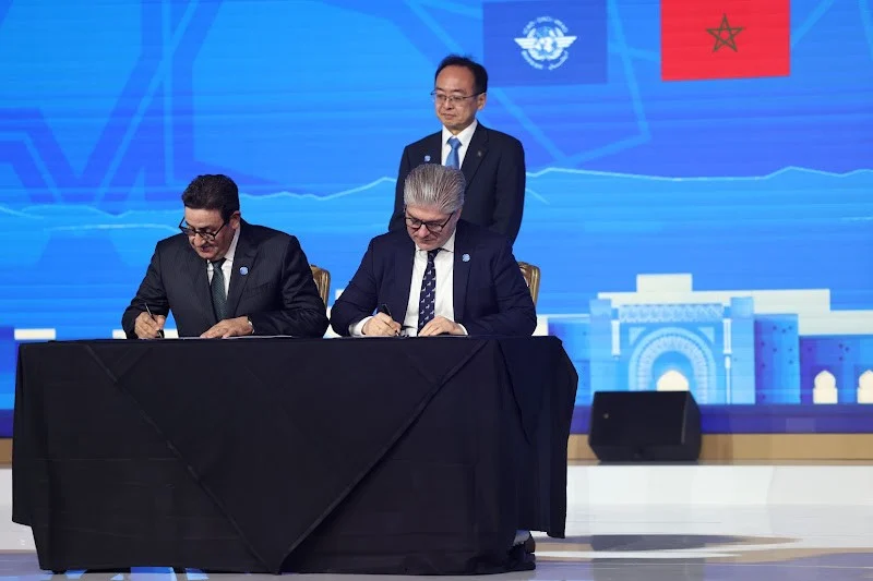 المغرب يوقع  اتفاقيات طيران