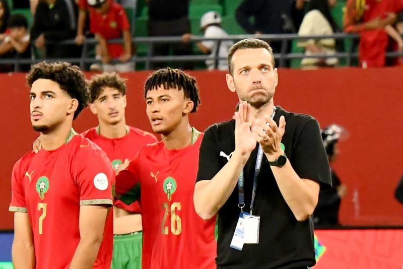 بيريرا: إقصاء أشبال الأطلس غير عادل