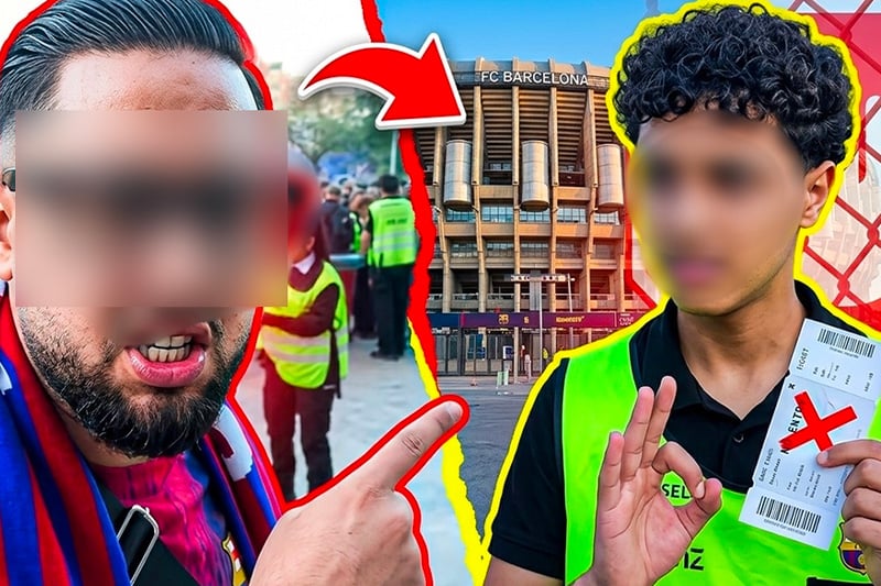 "كيف لمغربي أن يمنع مغربيا؟".. واقعة بمدرجات برشلونة تثير غضباً واسعاً