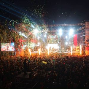 زهير بهاوي وزينة الداودية يشعلان منصة "تيميتار" في ليلة استثنائية