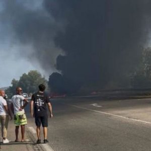 طائرة تدريب عسكرية تتحطم جنوب شرق فرنسا