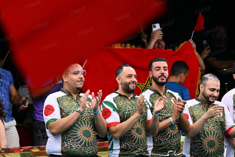 المغرب يتوج بطلا للعالم في البلياردو