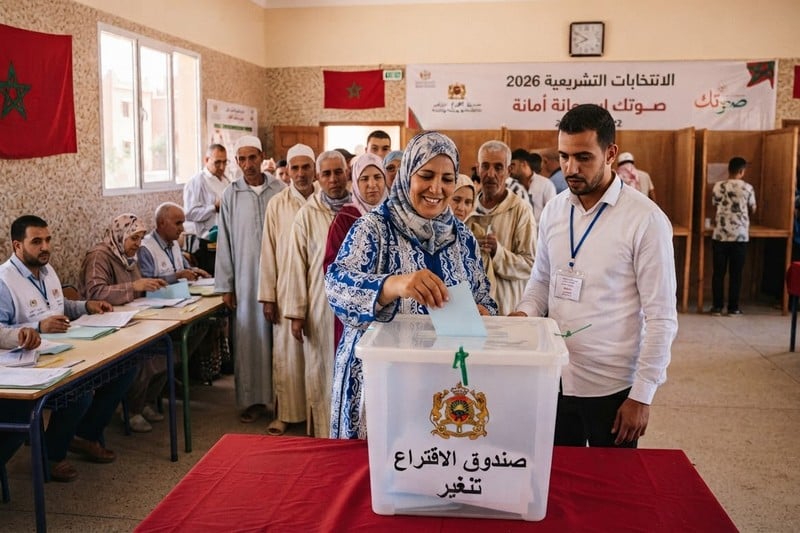 وكالات التصويت تتدفق على تنغير
