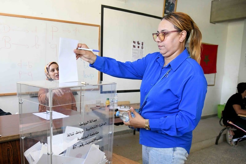 حزب الأصالة والمعاصرة يحرز التقدم في الدائرة الجهوية للنساء بالرباط