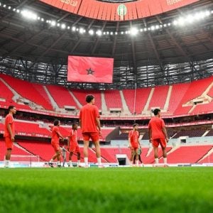 المنتخب المغربي يجهز لملاقاة الغابون