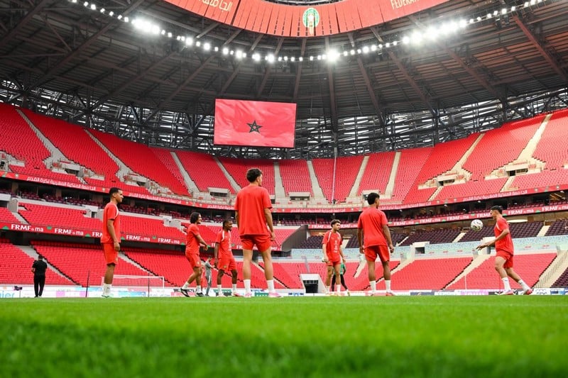المنتخب المغربي يجهز لملاقاة الغابون