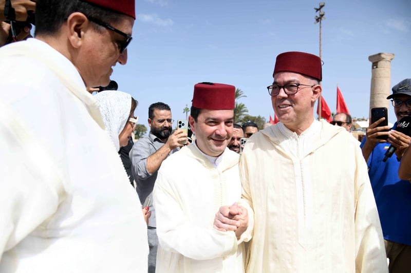 ذكرى الحسن الثاني تجمع شخصيات سياسية وأمنية وعسكرية بـ"ضريح حسان"