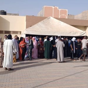 تقرير يقف على التصويت في العيون