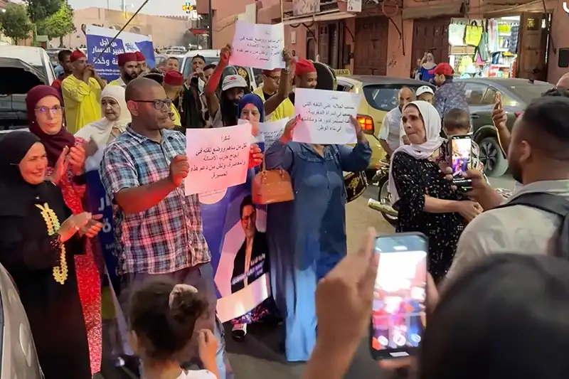 أجواء فرح بمراكش عقب تعيين المنصوري