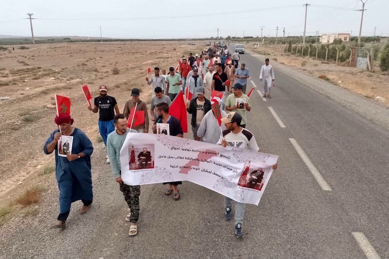 رصيف الصحافة: مسيرة احتجاج تقود ساكنة "تيمزراي" إلى عمالة جرسيف