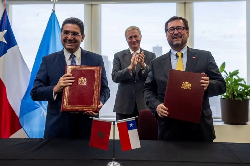 قضية الصحراء المغربية تفتح باب التعاون الاقتصادي بين المغرب والشيلي