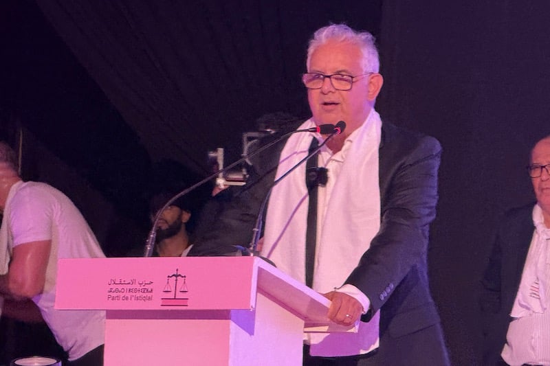 بركة يتعهد من طنجة بتحسين عيش المغاربة ومواجهة تضارب المصالح