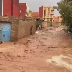 أمطار رعدية قوية تنعش إقليم تنغير