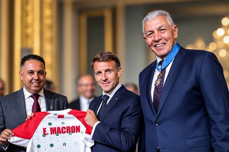 قميص منتخب الركبي في قصر الإليزيه