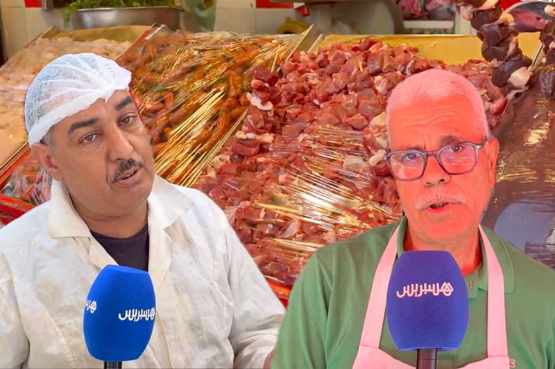 جزارون يشتكون غلاء اللحوم الحمراء