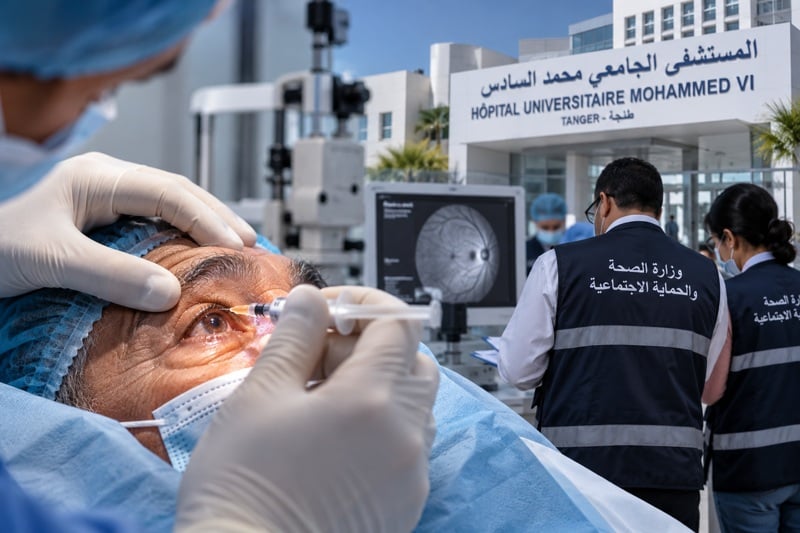 تضرر بصر مرضى بعد حقن علاجية يطلق تحقيقات بمستشفى طنجة الجامعي