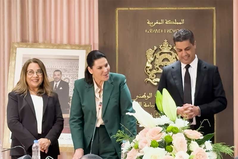 تسليم السلط بين المنصوري وبلفقيه