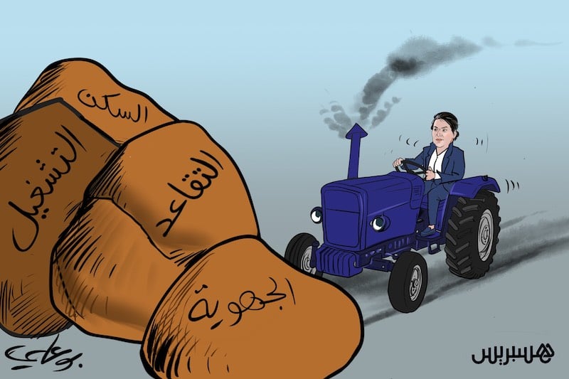 افتتاح البرلمان يزيد الضغط على المنصوري لتسريع تشكيل الحكومة