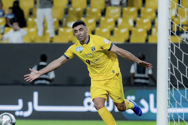 Le Marocain Abdoulrazak Hamdallah entre dans l'histoire du championnat saoudien