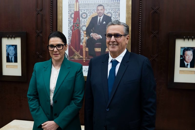 المنصوري تتسلم السلط من أخنوش