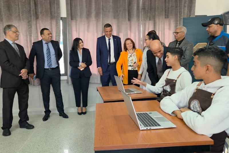 افتتاح مدرسة الفرصة الثانية بالبيضاء