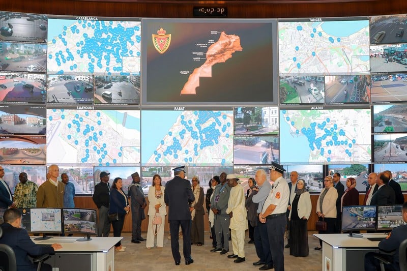 مديرية الأمن تستقبل وفودا قضائية