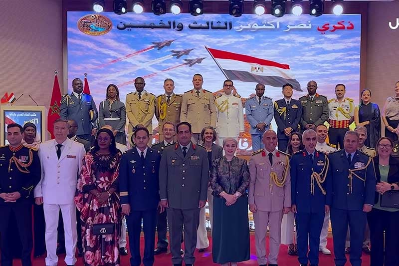 سفارة مصر تحتفل بذكرى أكتوبر