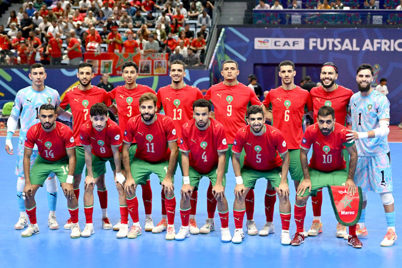 "أسود القاعة" يكتسحون مصر بسداسية ويبلغون نهائي كأس إفريقيا