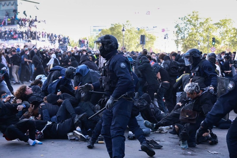 احتجاجات فرنسا تستنفر الأمم المتحدة