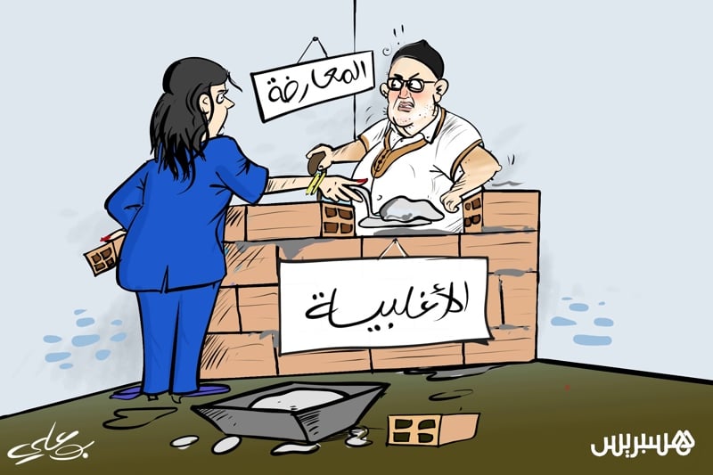 محاصرة المعارضة