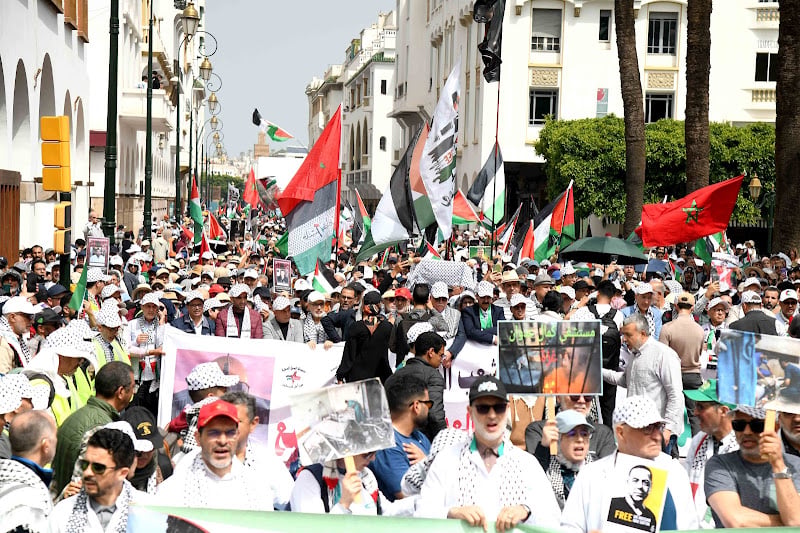 "7 أكتوبر" تحفّز وقفات في المغرب
