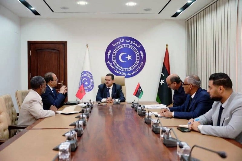 مباحثات ليبية مغربية حول الجالية