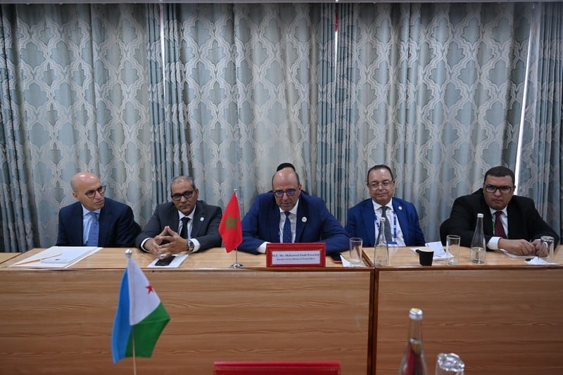 ولد الرشيد يتباحث مع رؤساء برلمانات