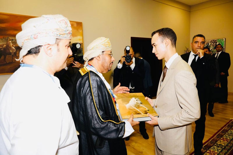 سلطنة عمان تشارك بمعرض الفرس