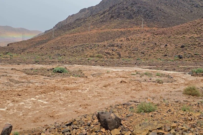 حصيلة الأمطار المسجلة خلال 24 ساعة