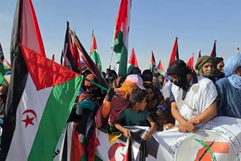 البوليساريو تعبئ النساء والأطفال أمام "مسودة واشنطن" بشأن الصحراء