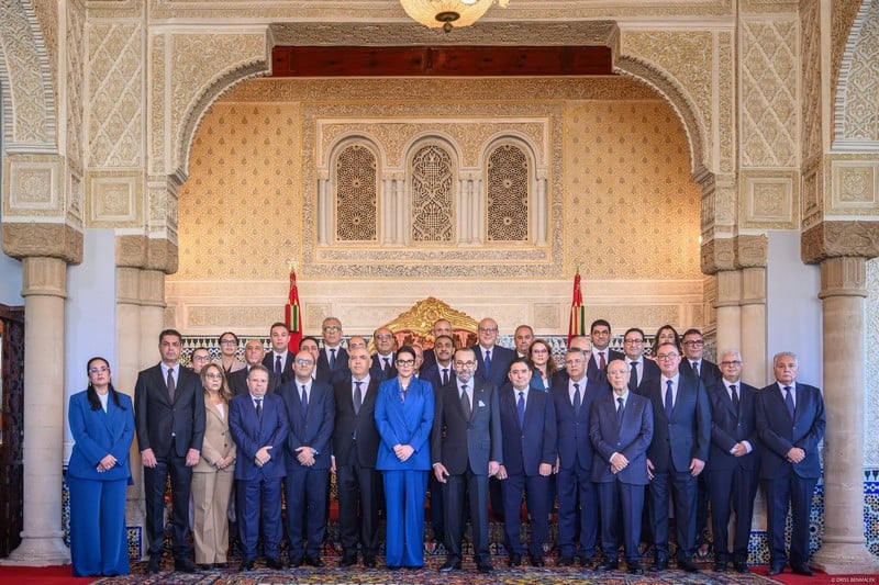 الملك محمد السادس يستقبل ويعين أعضاء الحكومة الجديدة برئاسة المنصوري