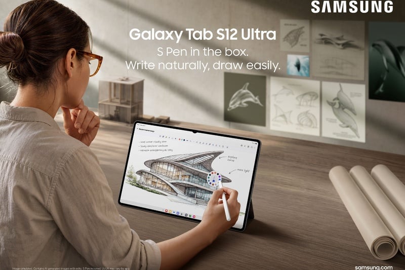 سامسونج تطلق سلسلة Galaxy Tab S12