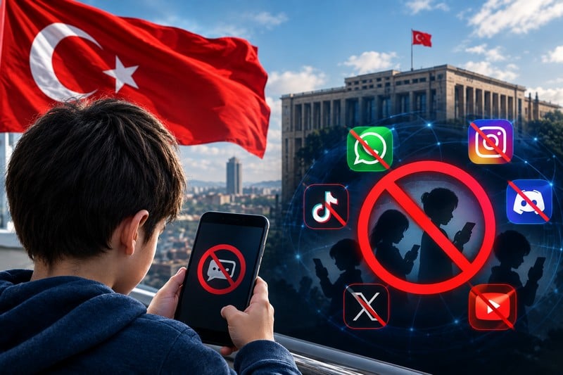تركيا تمنع الأطفال من استخدام شبكات التواصل الاجتماعي